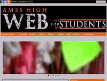 Tablet Screenshot of ameshighweb.com